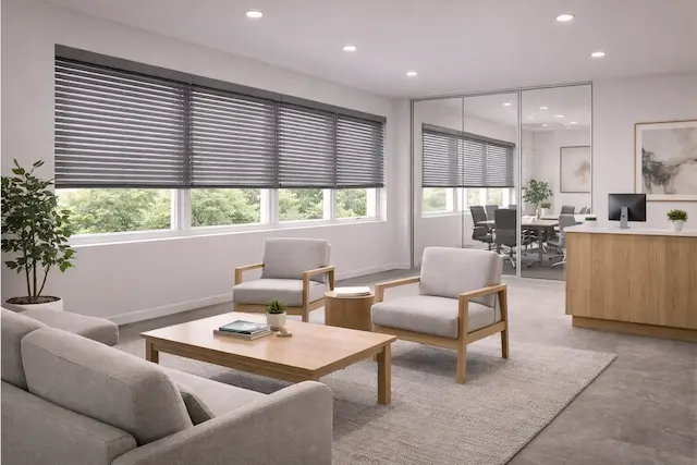 Venecianas en oficina